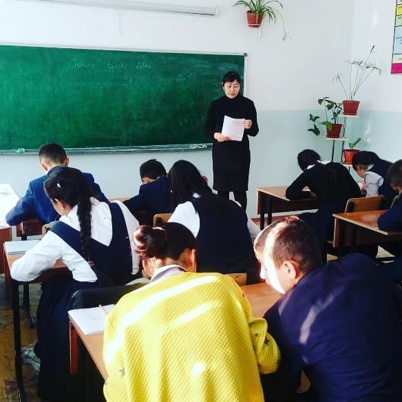 "Jańa qazaq álipbıi - rýhanı jańǵyrýdyń bastaýy" atty jappaı dıktant jazý aksıasy